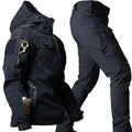 Michael | Herrens Wasserdichter Thermanzug mit Mehreren Taschen, Funktionaler Herbst-Trainingsanzug | Nomad NTS
