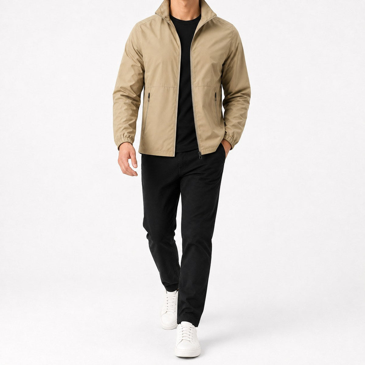 Miles | Atmungsaktive, wasserdichte Herrenjacke, wasserabweisende Herbstjacke | Nomadnts