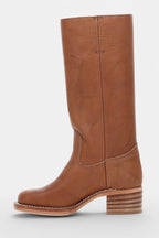 Millie | Damen kniehohe Lederstiefel mit Blockabsatz, elegante Lederstiefel | Nomadnts | Nomadnts