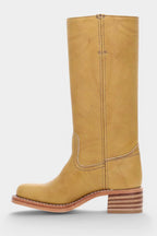 Millie | Damen kniehohe Lederstiefel mit Blockabsatz, elegante Lederstiefel | Nomadnts | Nomadnts
