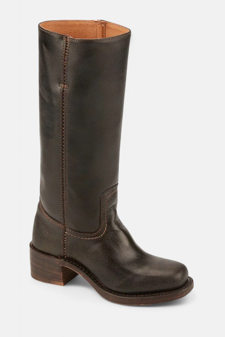 Millie | Damen kniehohe Lederstiefel mit Blockabsatz, elegante Lederstiefel | Nomadnts | Nomadnts