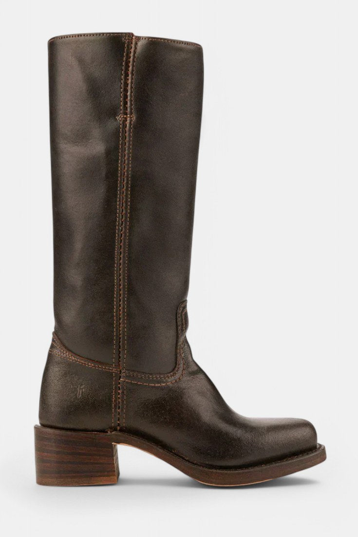 Millie | Damen kniehohe Lederstiefel mit Blockabsatz, elegante Lederstiefel | Nomadnts | Nomadnts