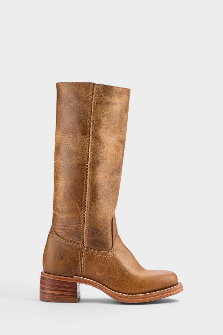 Millie | Damen kniehohe Lederstiefel mit Blockabsatz, elegante Lederstiefel | Nomadnts | Nomadnts