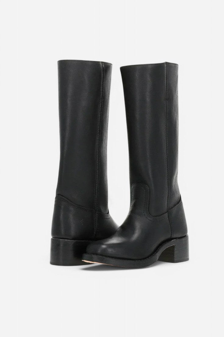Millie | Damen kniehohe Lederstiefel mit Blockabsatz, elegante Lederstiefel | Nomadnts | Nomadnts