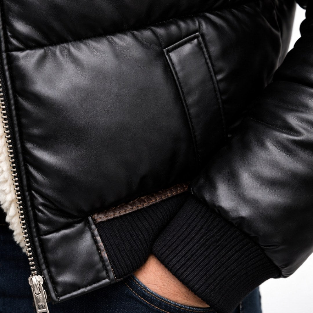 Mitchell | Herren-Steppjacke, markanter Urban-Mantel | Nomadnts