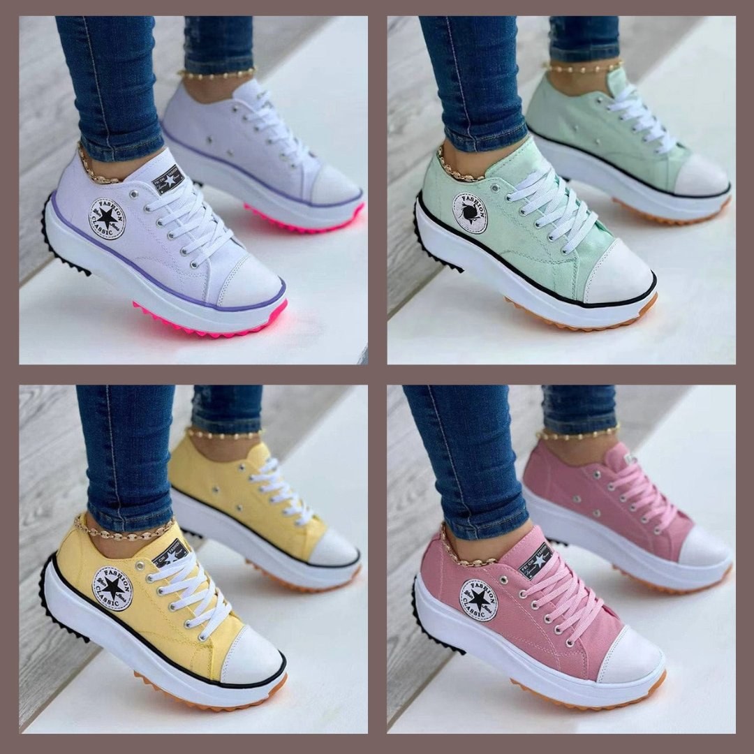 Monique | Damen orthopädische Sneaker mit ergonomischer Unterstützung, bequeme Wandersneaker | Nomadnts | Nomadnts