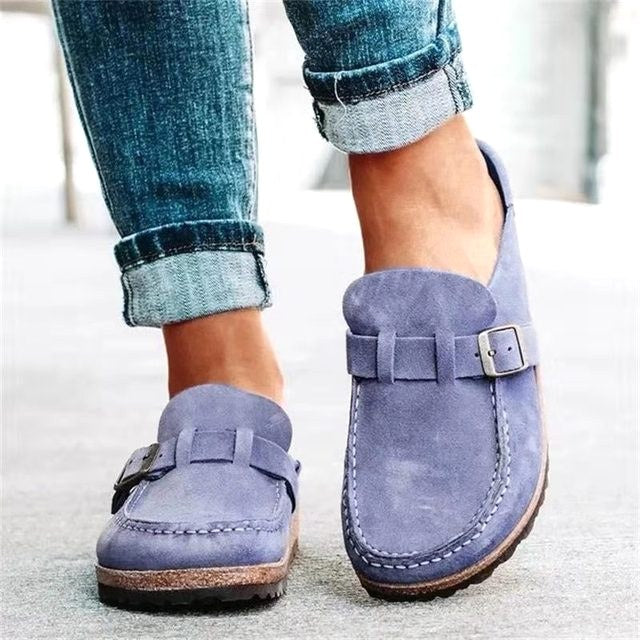 Nadine | Damen orthopädische Slip-On-Loafer, gepolsterte Komfort-Loafer | Nomadnts | Nomadnts