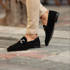 Nathan | Herren Wildleder-Loafer mit Horsebit-Detail, Slip-On-Loafer | Nomadnts | Nomadnts