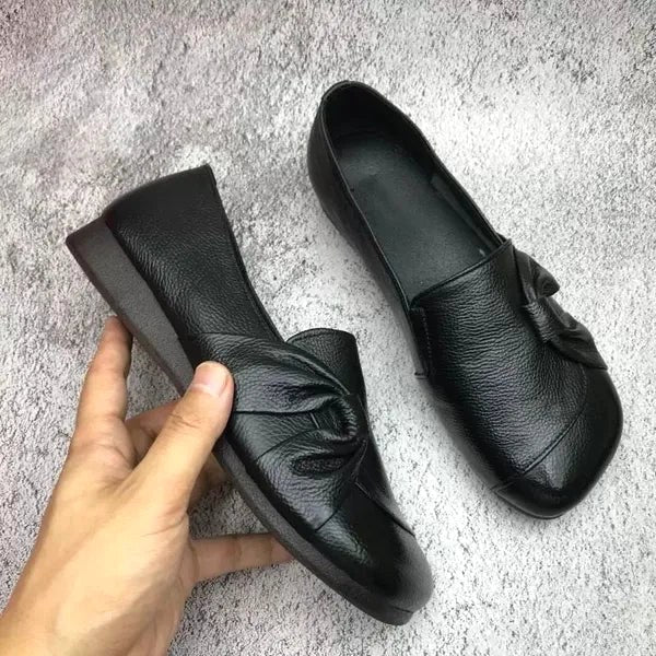 Nicole | Damen stützende Lederschuhe, Slip-On-Lederschuhe | Nomadnts | Nomadnts
