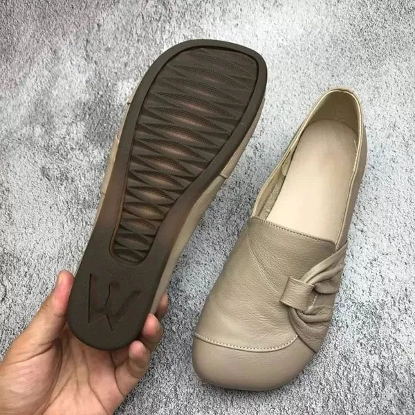 Nicole | Damen stützende Lederschuhe, Slip-On-Lederschuhe | Nomadnts | Nomadnts