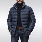 Noah | Wattierte Steppjacke für Herren, Daunenjacke mit Stehkragen | Nomadnts | Grün