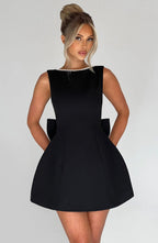 Noemie | Damen A-Linien-Minikleid mit Perlenbesatz, Kleid für Hochzeitsgäste | Nomadnts | Nomadnts