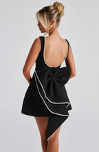 Noemie | Damen A-Linien-Minikleid mit Perlenbesatz, Kleid für Hochzeitsgäste | Nomadnts | Nomadnts