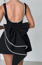 Noemie | Damen A-Linien-Minikleid mit Perlenbesatz, Kleid für Hochzeitsgäste | Nomadnts | Nomadnts
