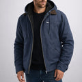 Nolan | Herren-Jacke mit Kapuze und Futter, bequeme Alltagsjacke | Nomadnts | Grün