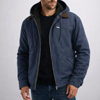 Nolan | Herren-Jacke mit Kapuze und Futter, bequeme Alltagsjacke | Nomadnts | Grün
