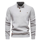 Oliver | Herrenpullover aus Baumwolle mit klassischer Passform, Eleganter Herrenpullover | Nomad NTS | Bruin