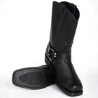 Oswin | Herren wadenhohe Cowboystiefel, Western-Stiefel im Harness-Stil | Nomadnts | Nomadnts