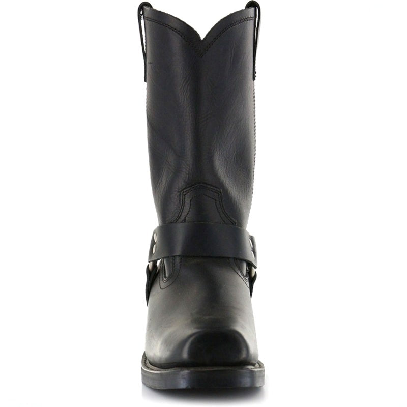 Oswin | Herren wadenhohe Cowboystiefel, Western-Stiefel im Harness-Stil | Nomadnts | Nomadnts