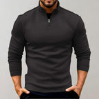 Otto | Herrenpullover mit Reißverschluss, Vielseitiger Strickpullover | Nomad NTS | Black