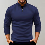 Otto | Herrenpullover mit Reißverschluss, Vielseitiger Strickpullover | Nomad NTS | Navy Blue