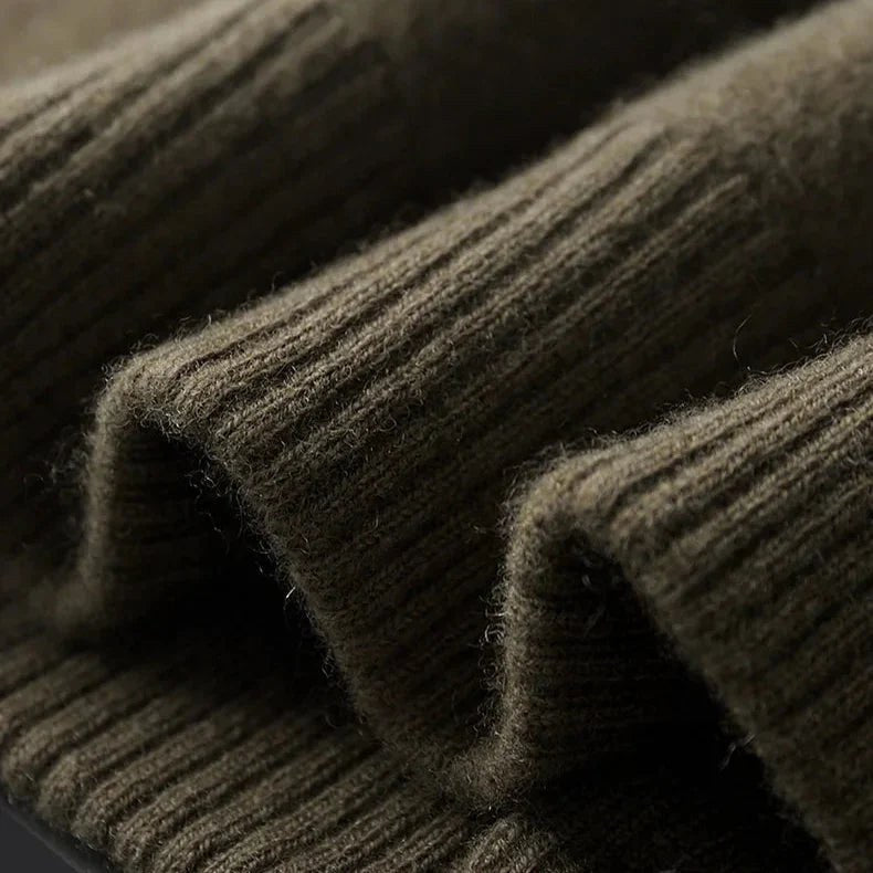Owen | Strickjacke für Herren, fein strukturierte Strickjacke für den Lagenlook | Nomadnts