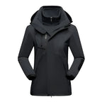 Patricia | Damen wasserdichte Softshell-Jacke, windabweisender Performance-Mantel | Nomadnts | Pink