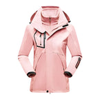 Patricia | Damen wasserdichte Softshell-Jacke, windabweisender Performance-Mantel | Nomadnts | White