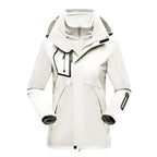 Patricia | Damen wasserdichte Softshell-Jacke, windabweisender Performance-Mantel | Nomadnts | Green
