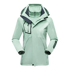 Patricia | Damen wasserdichte Softshell-Jacke, windabweisender Performance-Mantel | Nomadnts | Purple