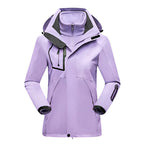 Patricia | Damen wasserdichte Softshell-Jacke, windabweisender Performance-Mantel | Nomadnts | Nomadnts