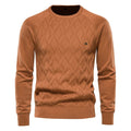 Patrick | Klassischer Herren-Pullover aus Baumwolle, Eleganter Freizeit-Pullover | Nomad NTS | Khaki