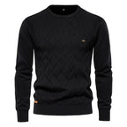 Patrick | Klassischer Herren-Pullover aus Baumwolle, Eleganter Freizeit-Pullover | Nomad NTS