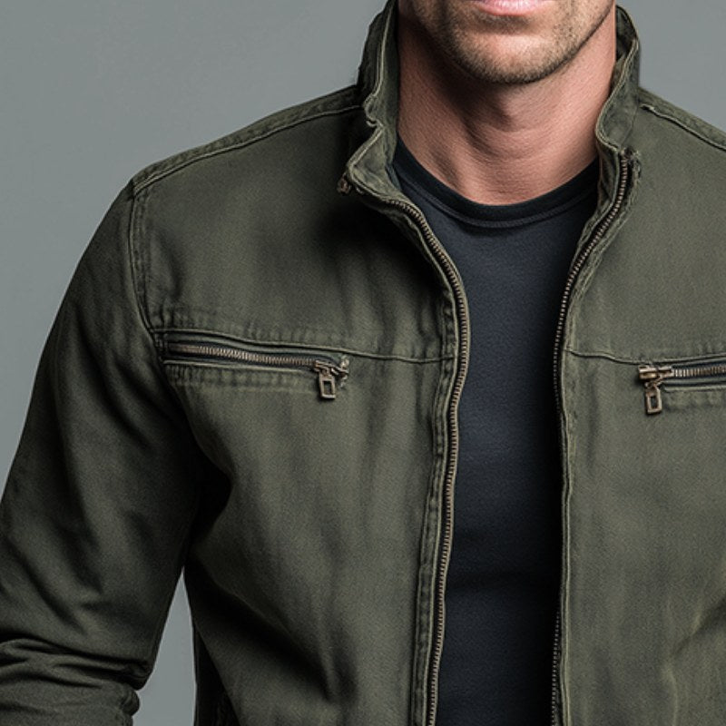 Paul | Herren klassische Baumwolljacke, strukturierte Freizeitjacke | Nomadnts | Nomadnts