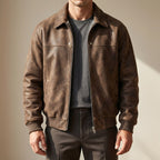 Peter | Herren Lammleder-Jacke, tailliert geschnittene elegante Jacke | Nomadnts | Nomadnts