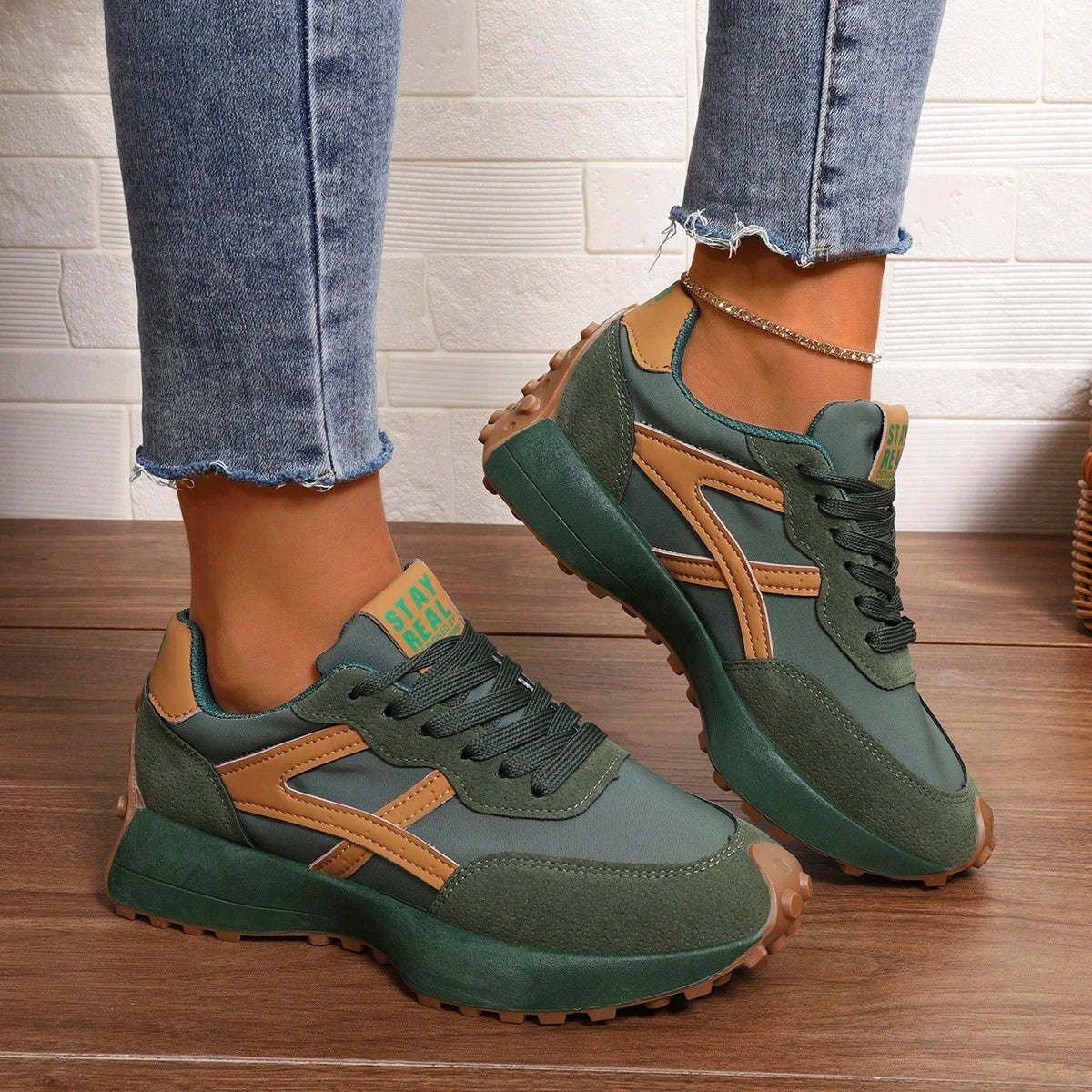 Petra | Damen-Orthopädische Trainers mit Stoßdämpfung, Leichte Walkingschuhe | Nomad NTS