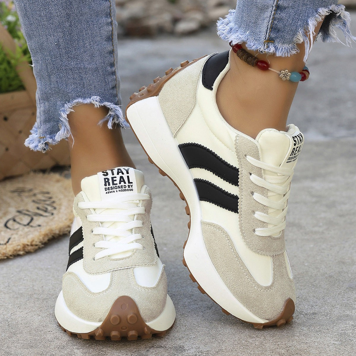 Petra | Damen-Orthopädische Trainers mit Stoßdämpfung, Leichte Walkingschuhe | Nomad NTS