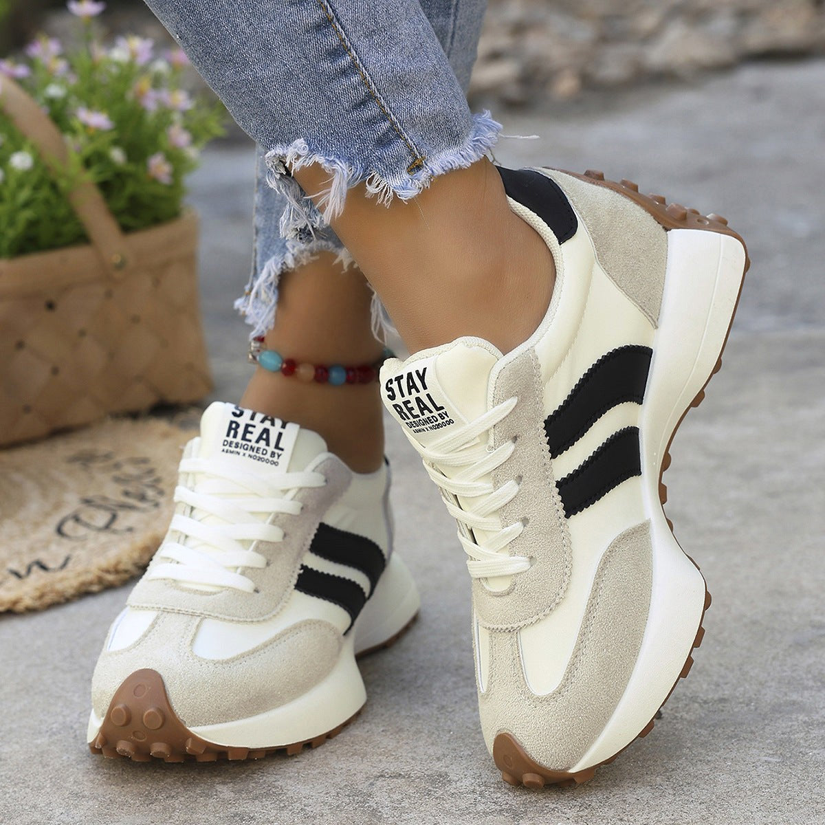 Petra | Damen-Orthopädische Trainers mit Stoßdämpfung, Leichte Walkingschuhe | Nomad NTS
