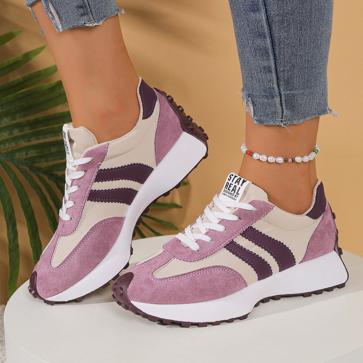 Petra | Damen-Orthopädische Trainers mit Stoßdämpfung, Leichte Walkingschuhe | Nomad NTS