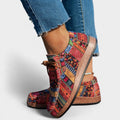 Phoebe | Damen leichte orthopädische Sneaker, gepolsterte Stützschuhe | Nomadnts | Red