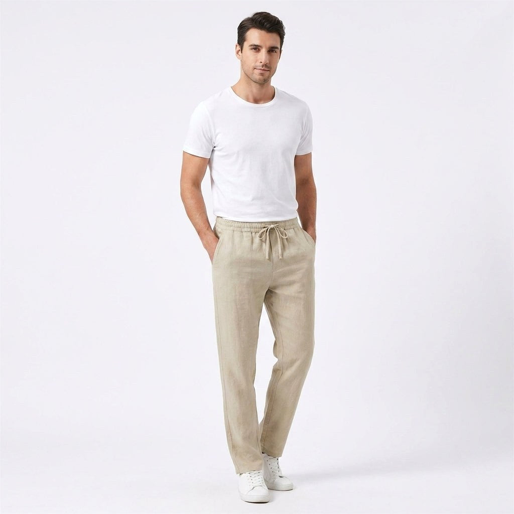 Piotr | Herrenhose aus Leinen, Locker geschnitten Sommerhose | Nomad NTS