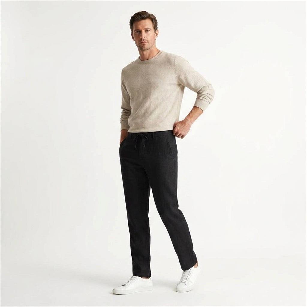 Piotr | Herrenhose aus Leinen, Locker geschnitten Sommerhose | Nomad NTS