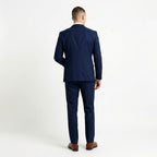 Przemysław | Eleganter dreiteilliger Herrenanzug mit Weste, Slim-Fit Anzug | Nomad NTS