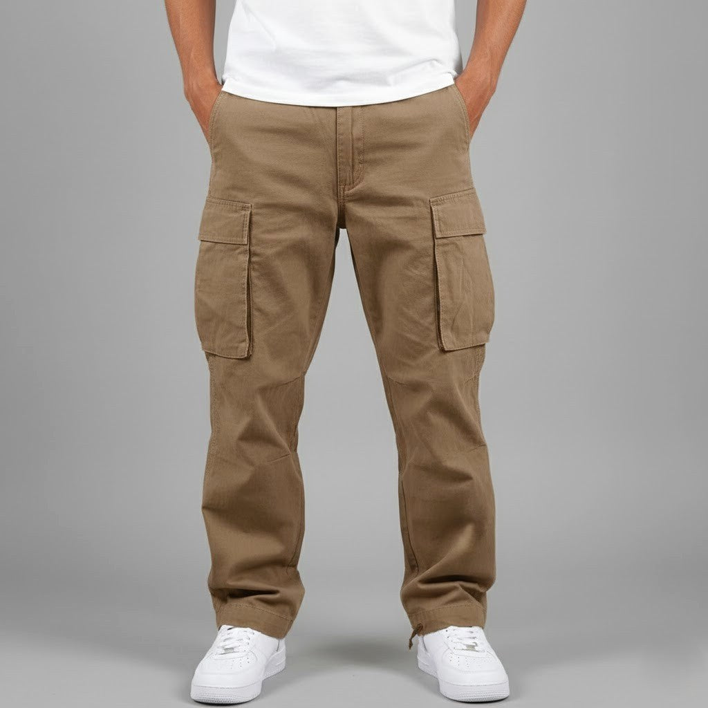 Rhys | Herren Cargohose mit Utility-Taschen, gerade geschnittene Arbeitshose | Nomadnts | Nomadnts