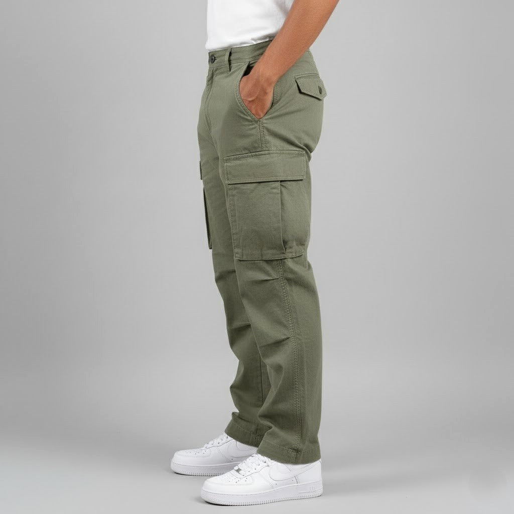 Rhys | Herren Cargohose mit Utility-Taschen, gerade geschnittene Arbeitshose | Nomadnts | Nomadnts