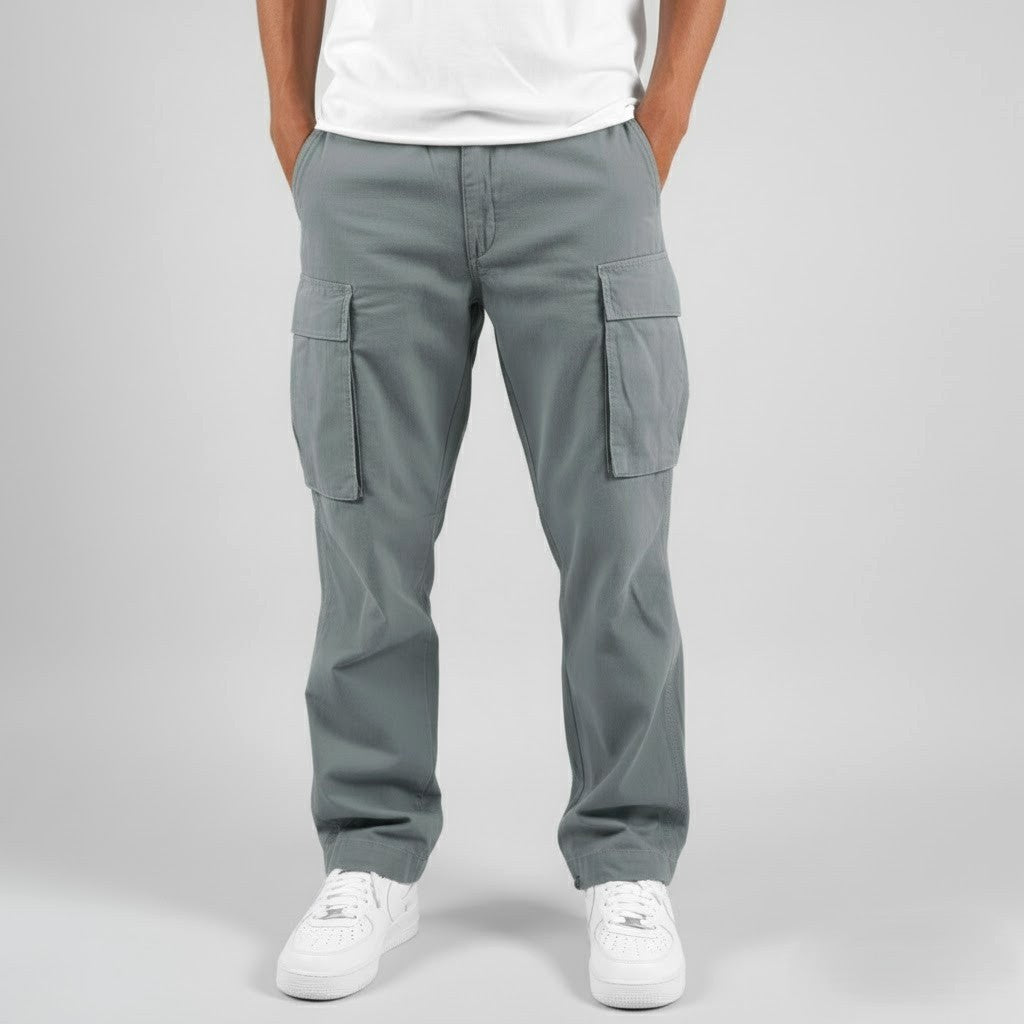 Rhys | Herren Cargohose mit Utility-Taschen, gerade geschnittene Arbeitshose | Nomadnts | Nomadnts