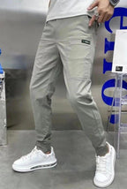 Robert | Herren Stretch-Cargohose, leichte, flexible Hose | Nomadnts | Light Grey