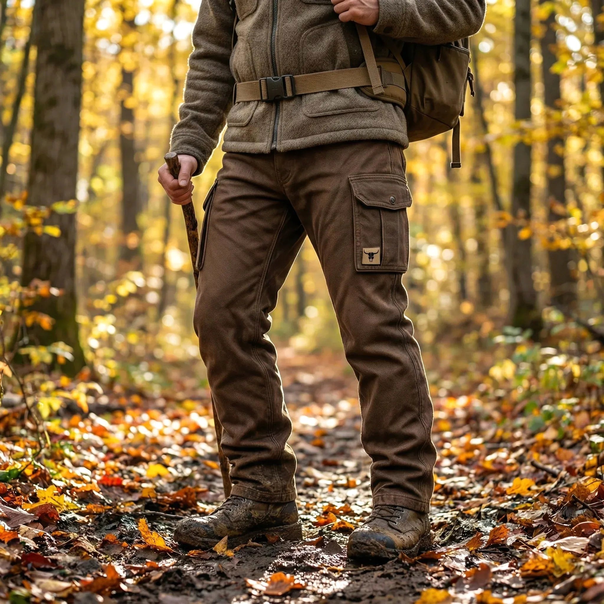 Rolf | Herrenhose aus Baumwollcanvas mit Isolierungsfutter, Utility-Arbeitshose | Nomad NTS
