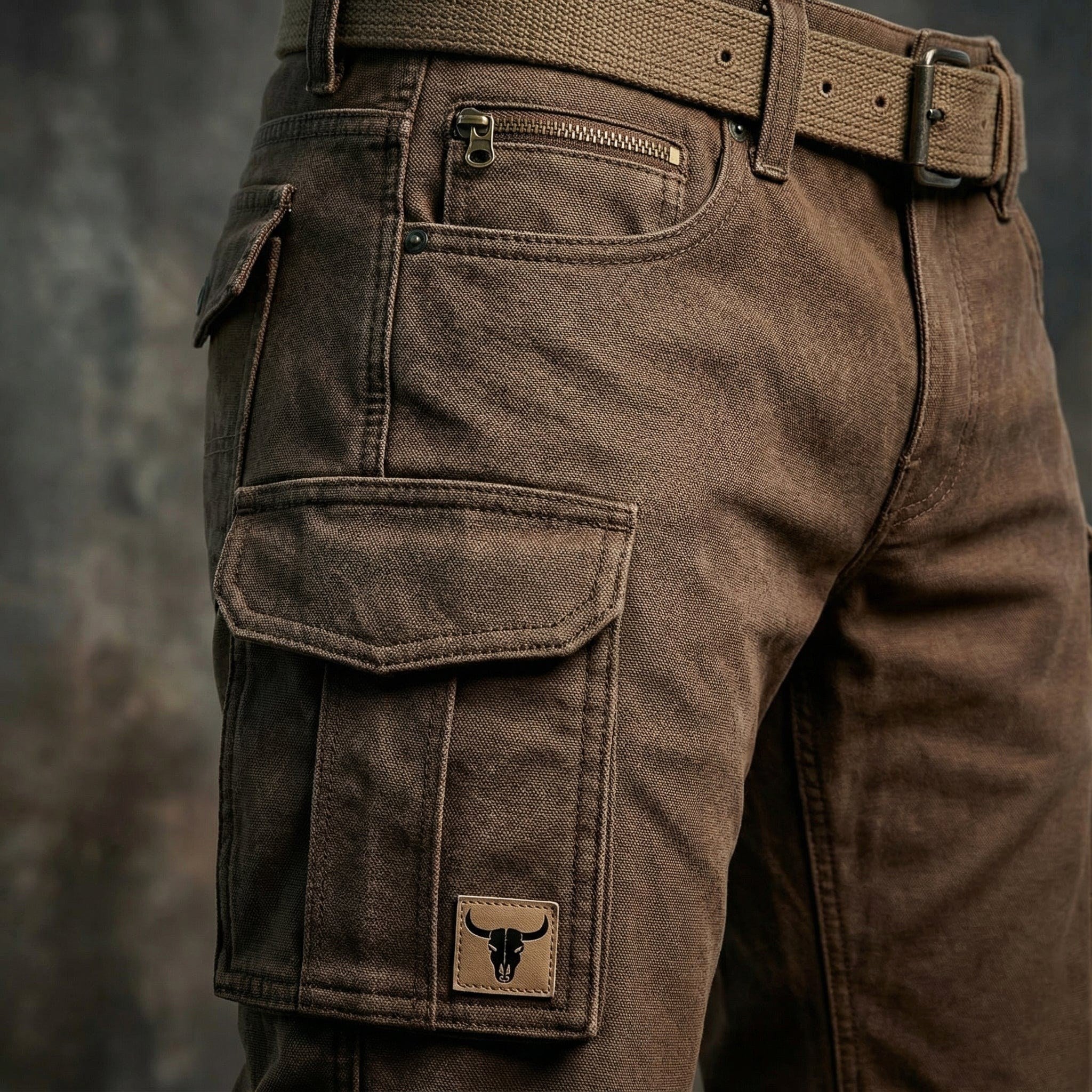 Rolf | Herrenhose aus Baumwollcanvas mit Isolierungsfutter, Utility-Arbeitshose | Nomad NTS