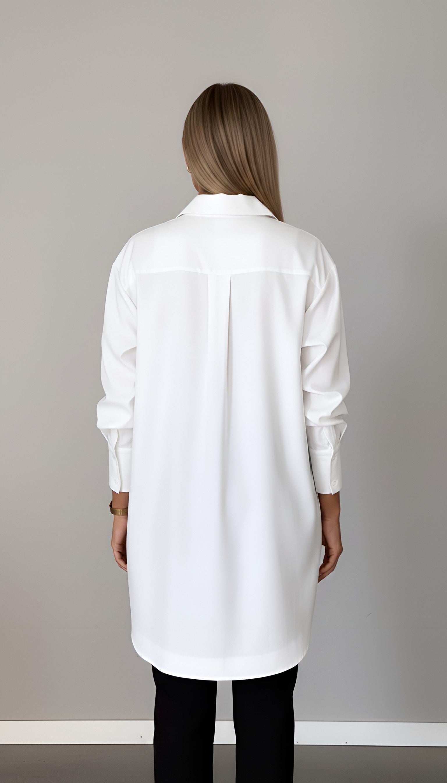 Romane | Damen Oversized Baumwollhemd, Bluse mit Knopfleiste | Nomadnts | Nomadnts